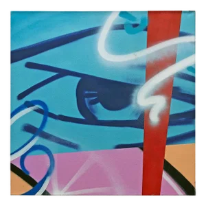 Crash (John "Crash" Matos) Left Over Lover (Graffiti Painting), 2003