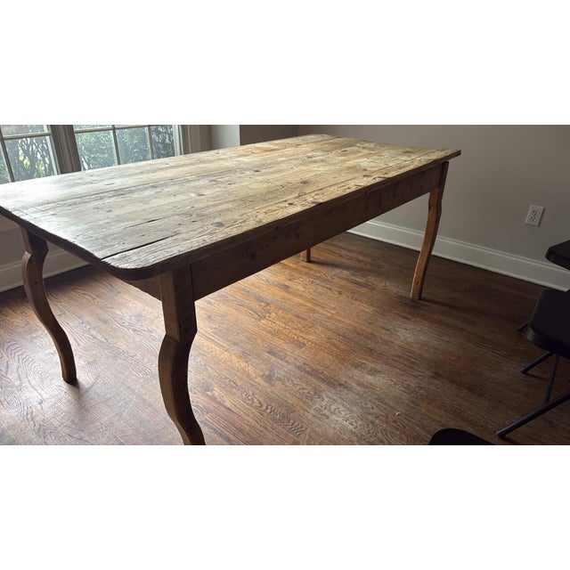 French Antique Provincial Dining Table For Sale - Image 4 of 7