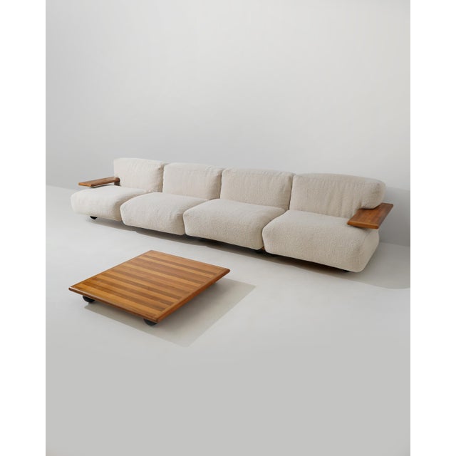 Cassina Pianura Modular Sofa by Mario Bellini for Cassina, 1970s, Set of 5 For Sale - Image 4 of 18