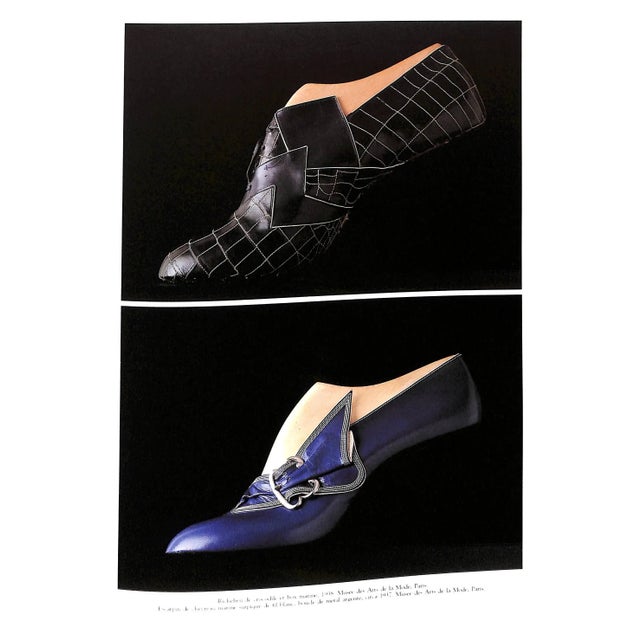 PROVOYEUR, Pierre [229] pp. Editions du Regard 1991 13" x 10" w/ an amazing pen sketch of a haute couture shoe by Roger...