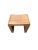 Sculptural Teak Wood Stool For Sale - Image 4 of 7
