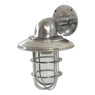 Nautical Maritime Shade Passageway Bulkhead Ship Outdoor Indoor Wall Mount Light For Sale