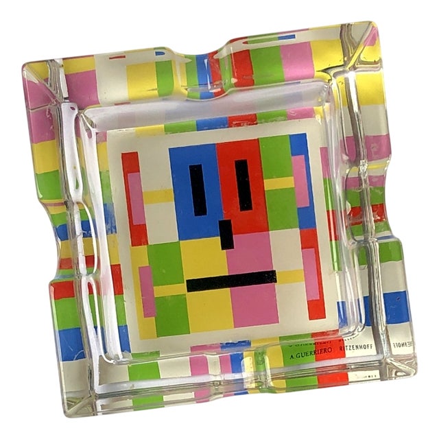 Postmodern Cendrier by Alessandro Guerriero for Ritzenhoff Cristal, 1990s For Sale