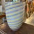 Glass Large Multicolored Striped Murano Glass Vase from Seguso, 1970s For Sale - Image 7 of 9