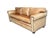 Vintage English Leather Sofa Tan Color Nail Head Trim Feather Down Cushions For Sale - Image 18 of 18