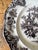 Ceramic 1850s James Edwards Mulberry Transferware Dinner Plate For Sale - Image 7 of 7
