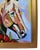 Colorful impressionist abstract horse portrait painting on stretched artist canvas. Signed by the talented artist...