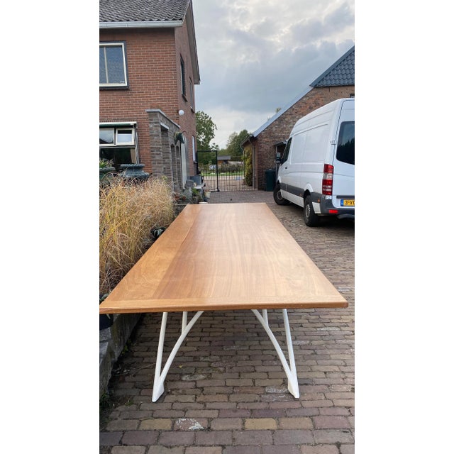 Large Handcrafted Meeting or Dining Table, 1970s For Sale - Image 14 of 17