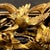 Antique Chinese Gilt Wood Carving of Birds and Flowers For Sale - Image 11 of 14