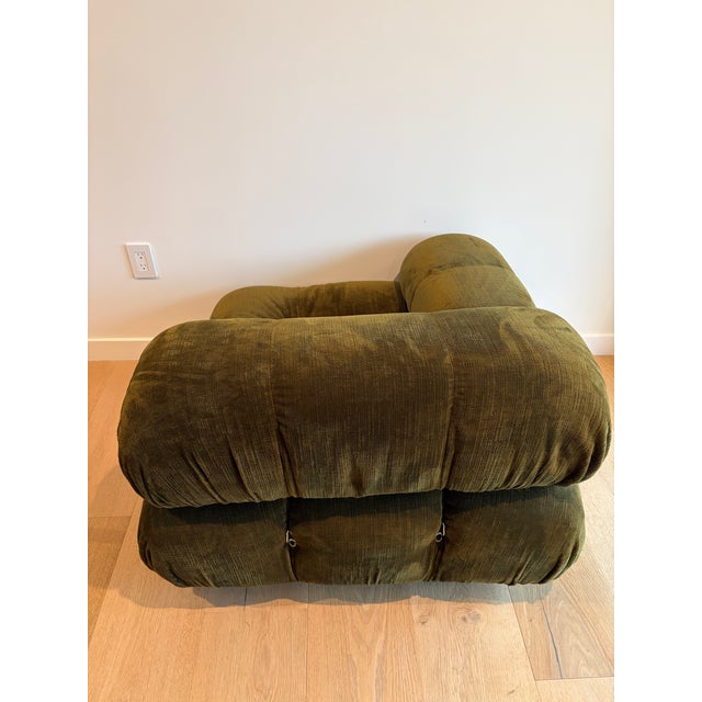 Camaleonda B&b Italia Chenile Olive Green 2023 For Sale - Image 10 of 17