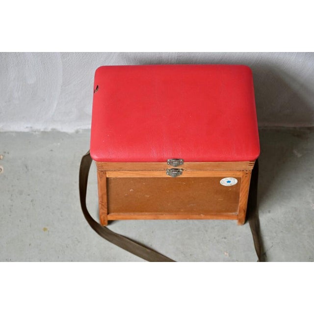 Vintage French Fisherman's Stool For Sale - Image 5 of 11