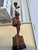 Mid 20th Century Mid Century Modern Wood Carved Nude Woman Lamp For Sale - Image 10 of 11