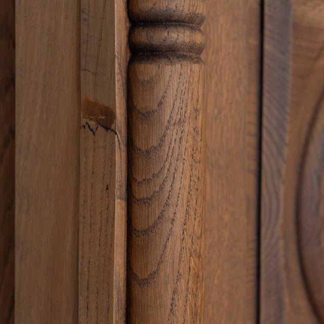 1940s French Carved Wood Cabinet by Charles Dudouyt, Attributed For Sale - Image 16 of 18