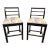 Hickory Chair Counter Height Stools- Set of 2 For Sale
