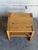Pair of Vintage Danish Pine Side Tables Scandinavian Modern Nightstands For Sale - Image 4 of 9