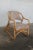 Boho Chic Boho Chic Upholstered Bamboo Armchairs For Sale - Image 3 of 11