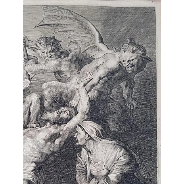 Flemish School Engraving by Lucas Vorsterman, 1622 For Sale - Image 6 of 14