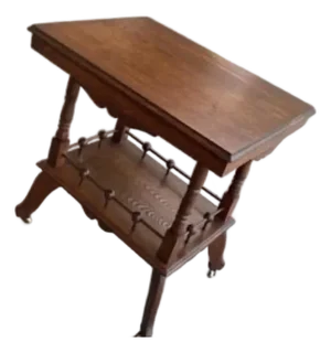 Antique Wooden Furniture Table. .- Wooden Victorian Occasional Table
