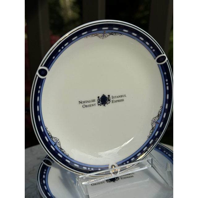 Late 20th Century Vintage Orient Express Dessert Plate For Sale - Image 5 of 9