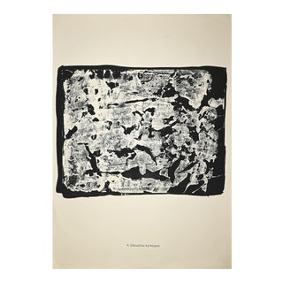 Jean Dubuffet - Silhouettes Burlesques - Lithograph - 1958 For Sale