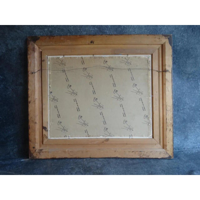 Realism Mid 20th Century Harold Walsh - Desert Landscape - Oil on Board For Sale - Image 3 of 7