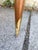 Mid-Century 2 Tier Walnut and Brass Accent Corner Table by Lane Furniture For Sale - Image 14 of 16