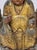 Early 19th C. Chinese Qing Gilt Lacquer Carved Wood Daoist Temple Deity Figure For Sale In Raleigh - Image 6 of 13