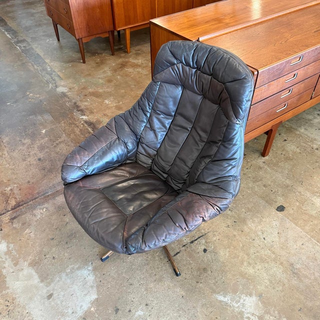 Mid 20th Century Danish Silhouette Lounge Chair by Henry Walter Klein For Sale - Image 6 of 7