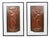 Vienna Secession Art Nouveau Relief Panels by Georg Klimt, Vienna, 1900s, Set of 2 For Sale