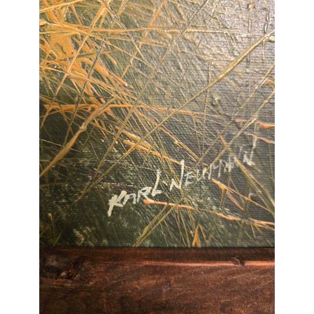 This is an original oil painting, signed by the artist - Karl Neumann. He was known for painting seascapes, beaches and...