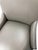 Animal Skin Arhaus Rhen Leather Side Arm Chair - Showroom Sample For Sale - Image 7 of 11