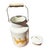 Large French Enamelware Pitcher and Milk Can with Geese Décor, 1950s, Set of 2 For Sale - Image 6 of 10