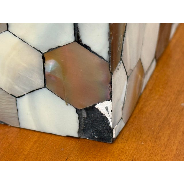 Global Views Mother of Pearl Boxes, Set of Two For Sale - Image 10 of 12