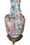 19th Century Chinese Famille Rose Porcelain & Bronze Table Lamp For Sale - Image 4 of 8