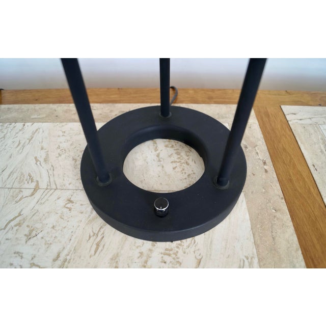 1980’s Postmodern Robert Sonneman Saturn Table Lamps - A Pair For Sale - Image 10 of 12