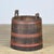 Authentic oak storage barrel with a robust and rustic appearance. This sturdy barrel is made of solid oak wood and...