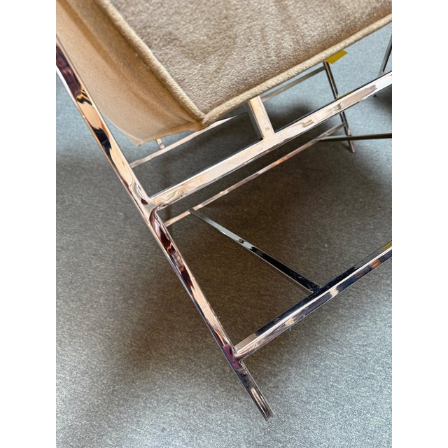 Michael Weiss for Vanguard Furniture Mohair Chairs, Pair For Sale In San Francisco - Image 6 of 12
