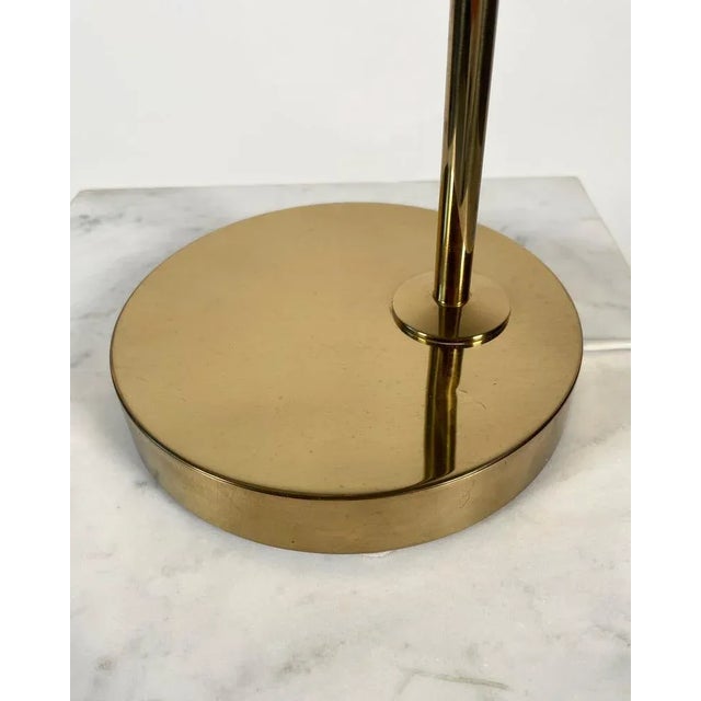 Gold Scandinavian Brass Table Lamp by Bergboms, 1960s For Sale - Image 8 of 12