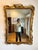 Mid-Century Italian Silver & Gold Gilt Carved Wood Mirror With Sculptural Drapery Motif For Sale - Image 15 of 15