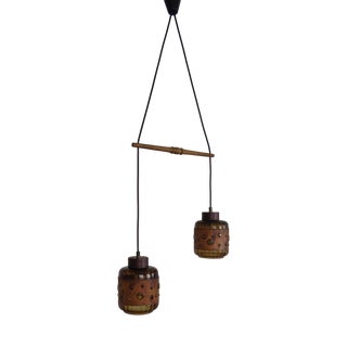 Dutch Copper and Glass Ceiling Lamp by Nanny Still for Raak, 1960s For Sale