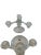 Transparent Vintage Pair of Vintage Cambridge Arm Stackable Glass Candlesticks For Sale - Image 8 of 12