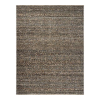 Amber Lewis x Loloi Molly Lagoon / Natural 9'-6" x 13'-6" Area Rug For Sale