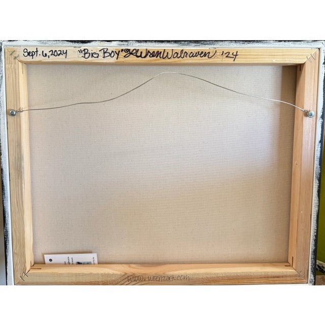 "Big Boy" a Bear Painting by LWren Walraven For Sale - Image 4 of 12