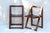 1950s 1950s Pair of Folding Chairs in the Style of Aldo Jacober For Sale - Image 5 of 12