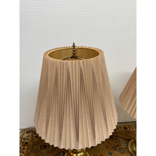 Late 20th Century Vintage Stiffel Table Lamps - a Pair For Sale - Image 5 of 12