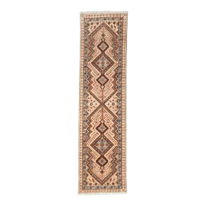 Genuine Hand Knotted Runner Rug. 2'8"x 9'7"