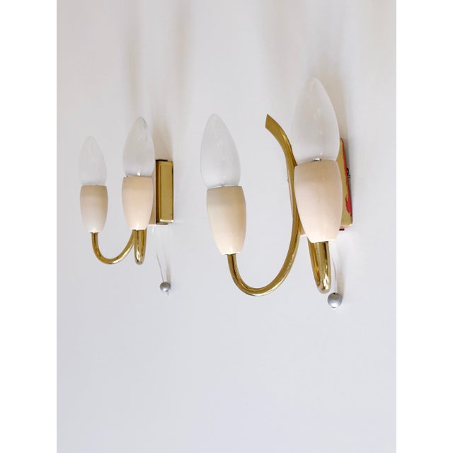 Mid-Century Modern German Sputnik Wall Lights from Kaiser-Leuchten, 1950s, Set of 2 For Sale - Image 10 of 18