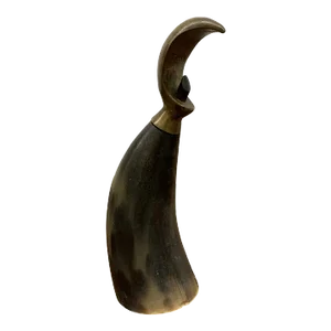 Vintage Aubock Style Danish Horn & Brass Bottle Opener