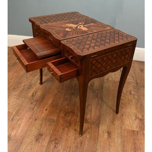 French Louis XVI Kingwood Desk For Sale - Image 9 of 12