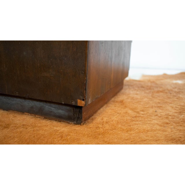 1960s Mid Century Teak Asymmetrical Tall Dresser For Sale - Image 18 of 18